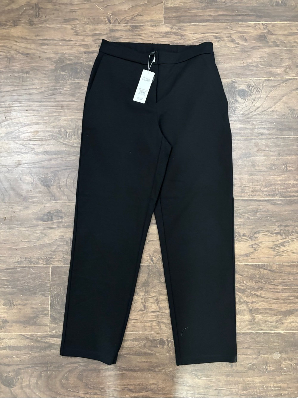 Eileen Fisher Black Slouchy Ankle Pants